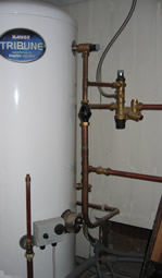 un-vented hot water cylinder